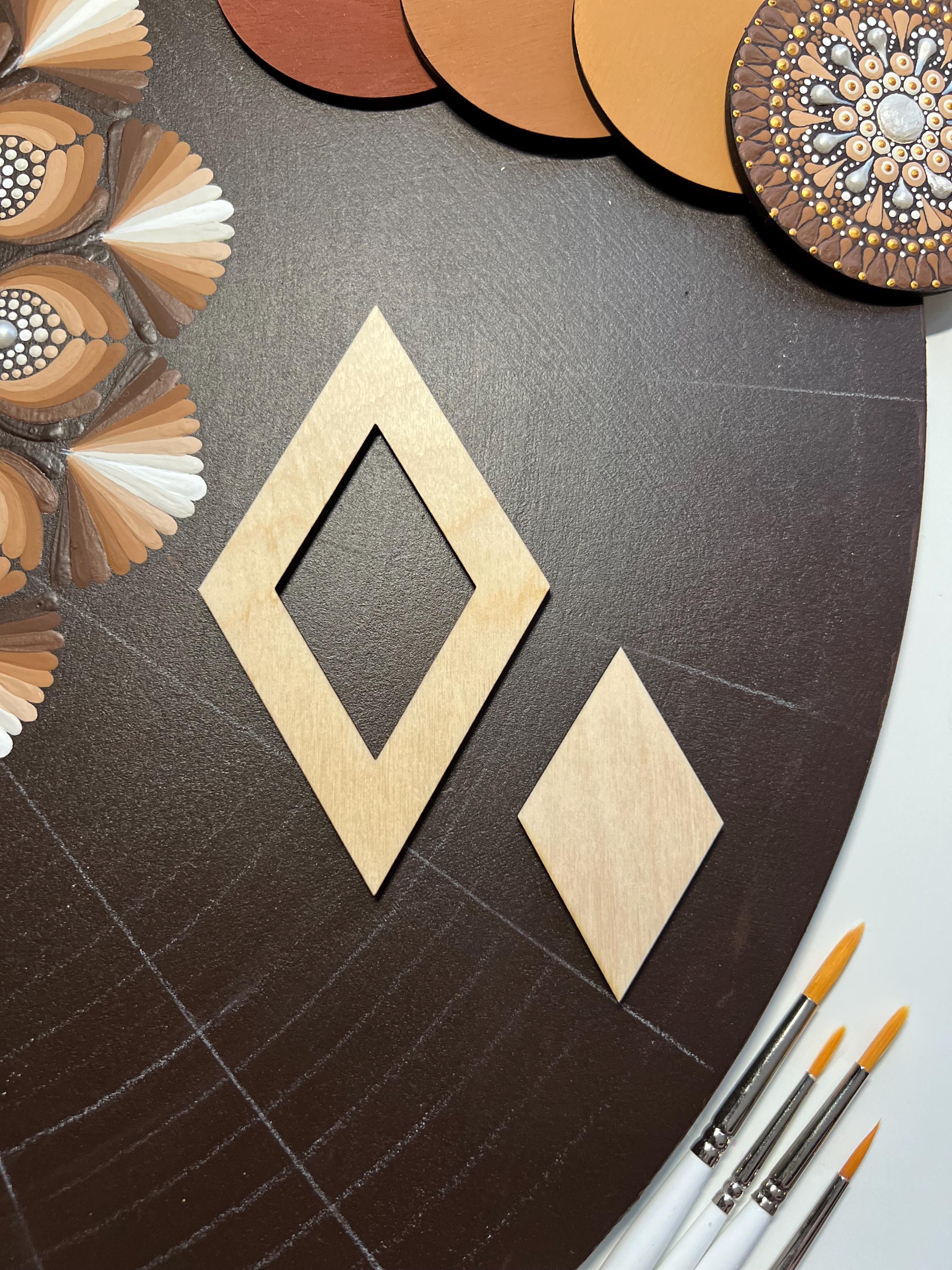 Zeichenschablonen, Dot-Art-Werkzeuge, Holzformen, Mandala-Kunstzubehör, Malschablonen, Mustergestaltung, geometrische Figuren, Zeichenset