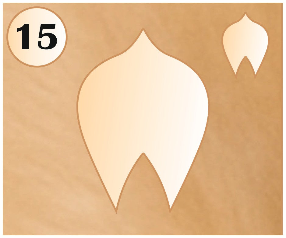 Flexibles Schablonen-Set #1: 30 Designs, 254 Formen. Wiederverwendbare Schablonen für Malerei, Mandalas & DIY, Geometrische Muster, Dot Painting Werkzeuge, Zubehör
