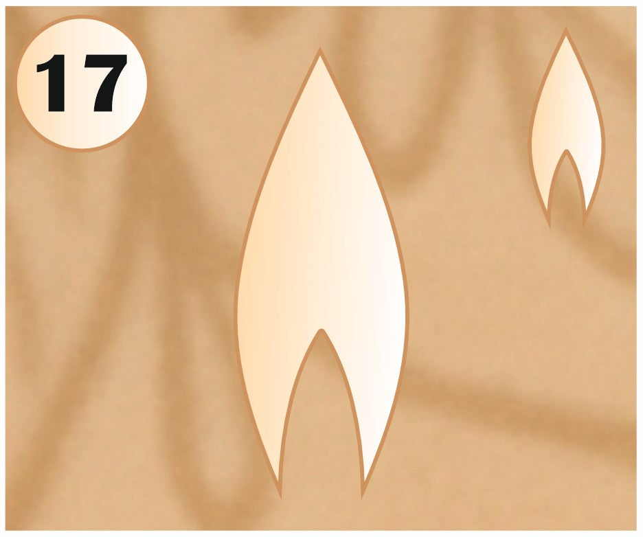 Flexibles Schablonen-Set #1: 30 Designs, 254 Formen. Wiederverwendbare Schablonen für Malerei, Mandalas & DIY, Geometrische Muster, Dot Painting Werkzeuge, Zubehör