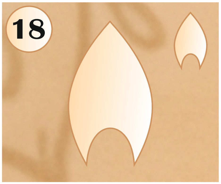 Flexibles Schablonen-Set #1: 30 Designs, 254 Formen. Wiederverwendbare Schablonen für Malerei, Mandalas & DIY, Geometrische Muster, Dot Painting Werkzeuge, Zubehör
