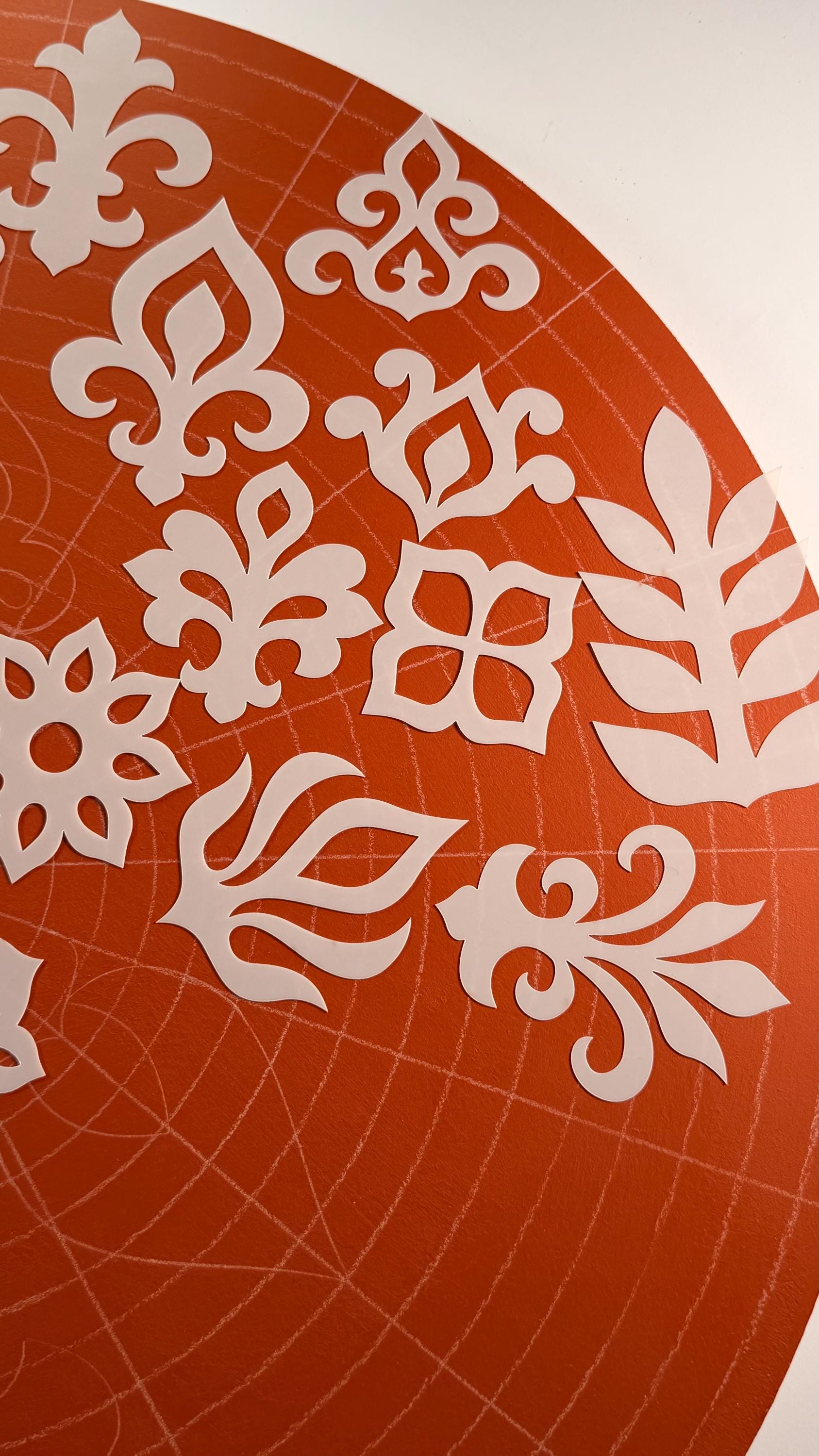 Flexibles Schablonen-Set #2: 20 aufwendige Designs in 3 Größen. Wiederverwendbare Schablonen für Mandalas, dekorative Muster, Dot Painting & DIY Kunst