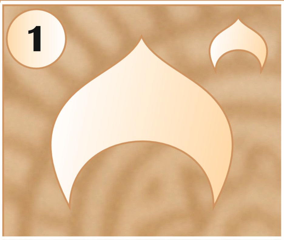 Flexibles Schablonen-Set #1: 30 Designs, 254 Formen. Wiederverwendbare Schablonen für Malerei, Mandalas & DIY, Geometrische Muster, Dot Painting Werkzeuge, Zubehör
