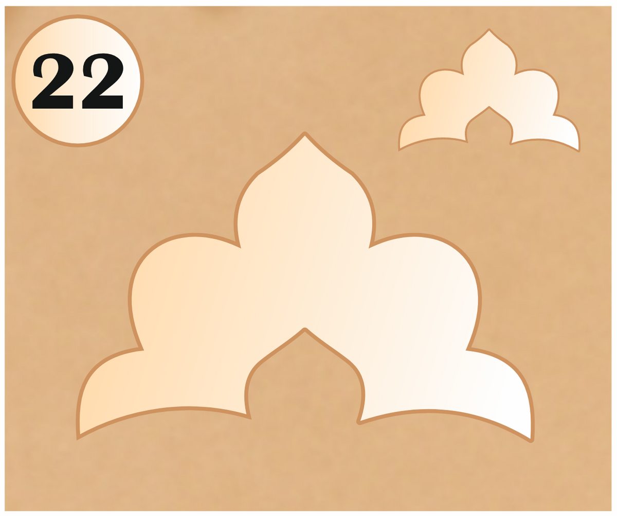 Flexibles Schablonen-Set #3: 30 Boho- & Blumen-Designs, 220 Formen | Wiederverwendbare Schablonen für Mandala, Dot Painting, DIY, Basteln, Zeichnen, Dekor