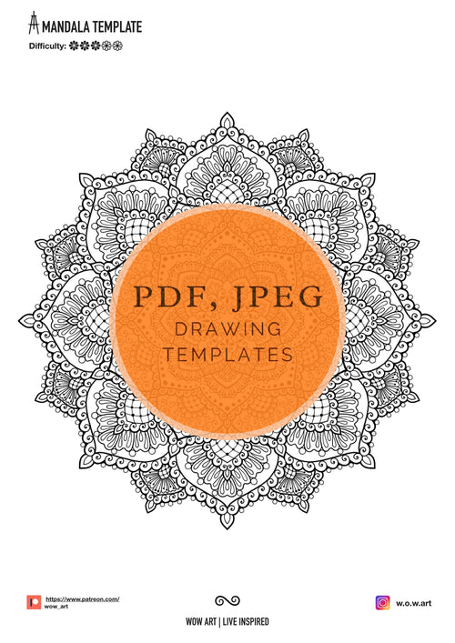 15.Mandalas for outline and coloring,jpeg,pdf.Mandala art,digital paper,instant downloads,coloring page,art therapy,calligraphy,trace sheets