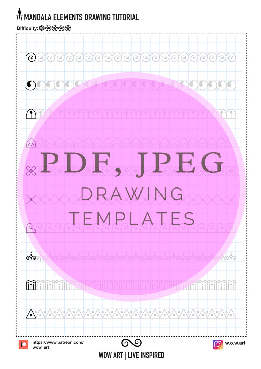 2. 1x1 Kästchen Muster Übungsblätter für Anfänger! Pdf, Jpeg. Mandala Kunst, DIY, Sofort-Downloads, Lettering, Kunsttherapie, Kalligraphie