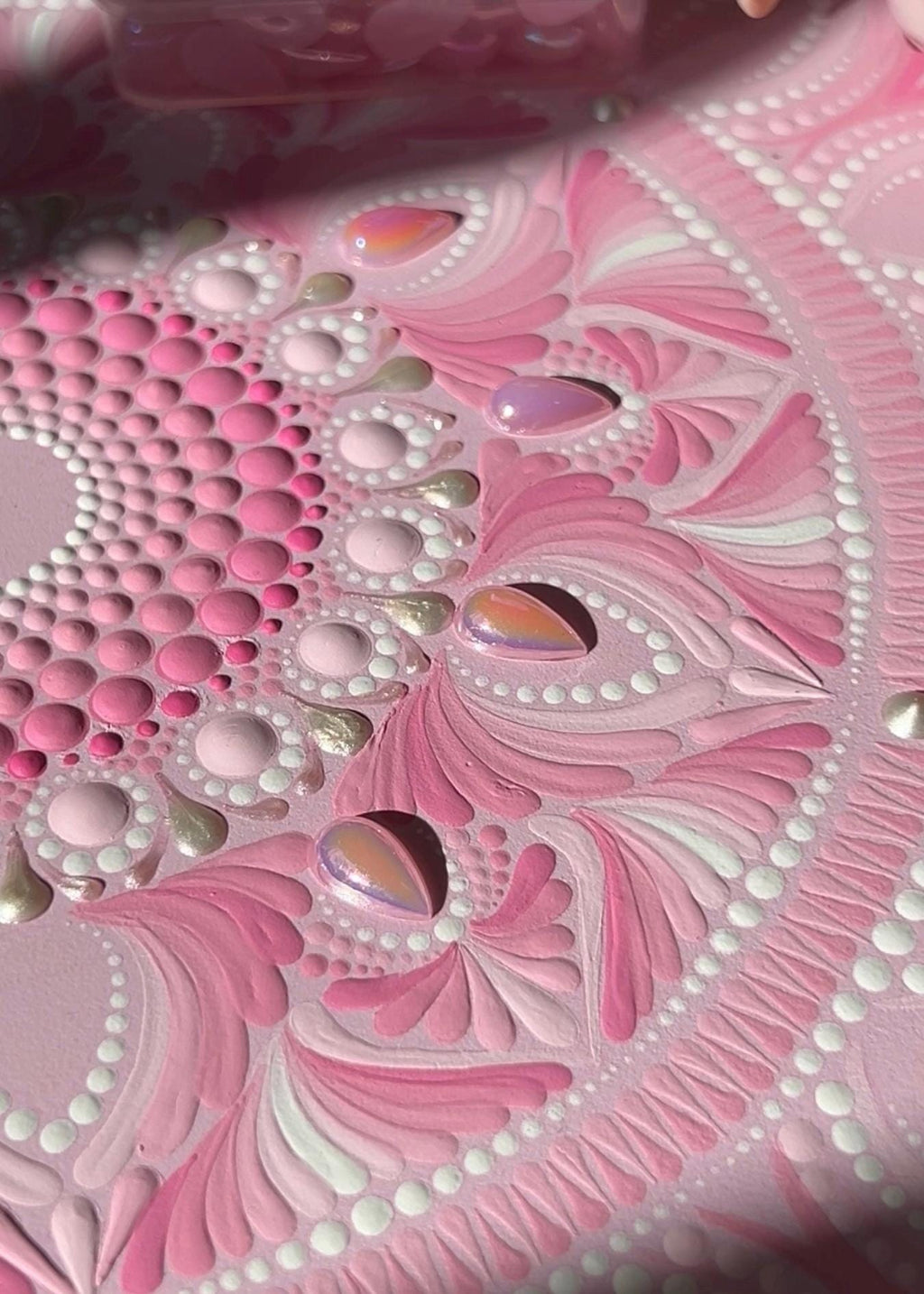 100 Stück Perlen-Tropfen-Flatback-Perlen, 0.8x1.3cm. Dot-Art-Zubehör, Mandala-Kunst, Acryl-Edelsteine, DIY-Basteln und Schmuckherstellung. 7 Farben erhältlich