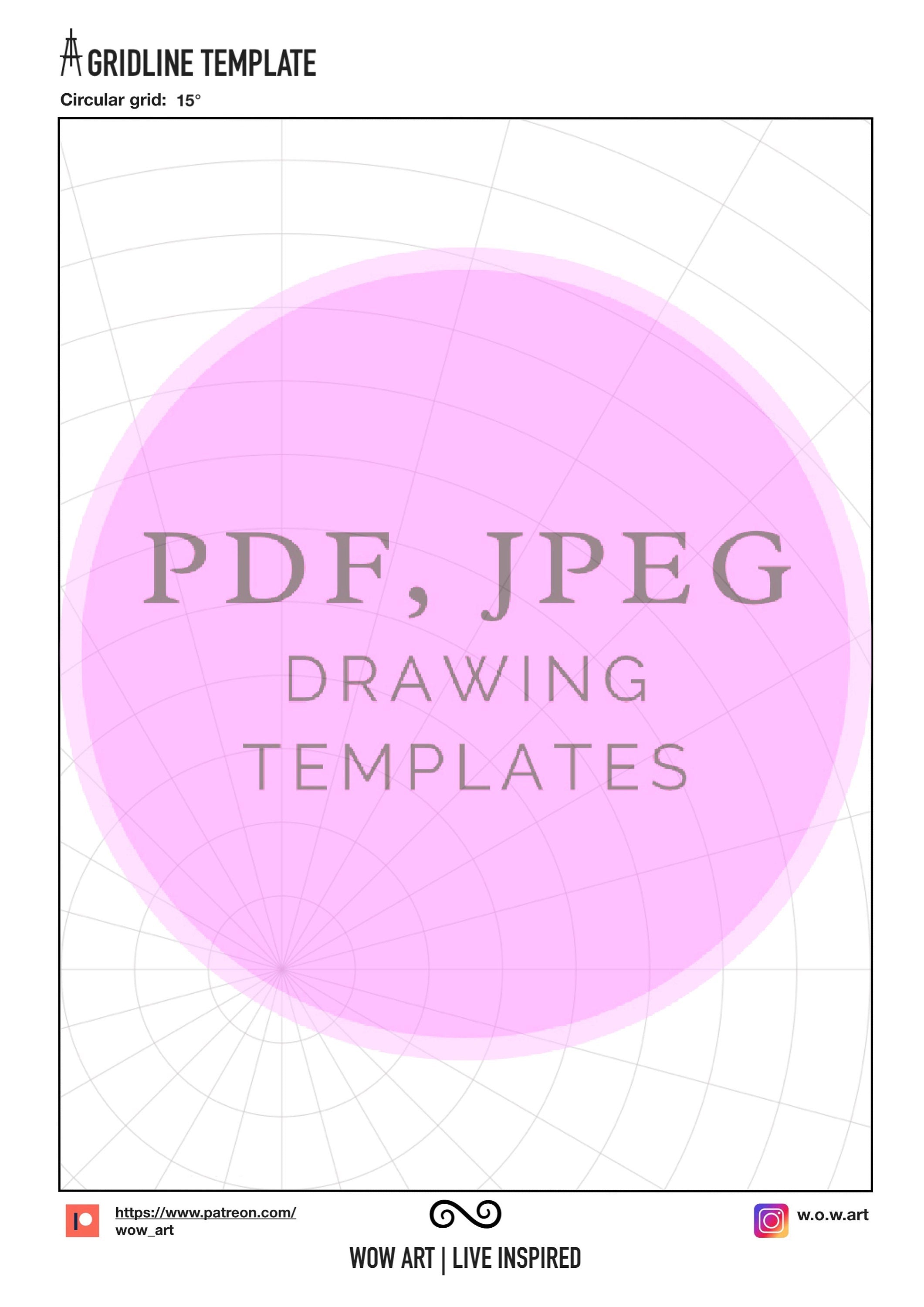 16.Gitterlinien-Vorlagen (60).PDF,JPEG. Mandala-Kunst, digitales Papier, Sofort-Download, handgemacht, Kunsttherapie, Bastelset, Papercraft, Mandala-Markup
