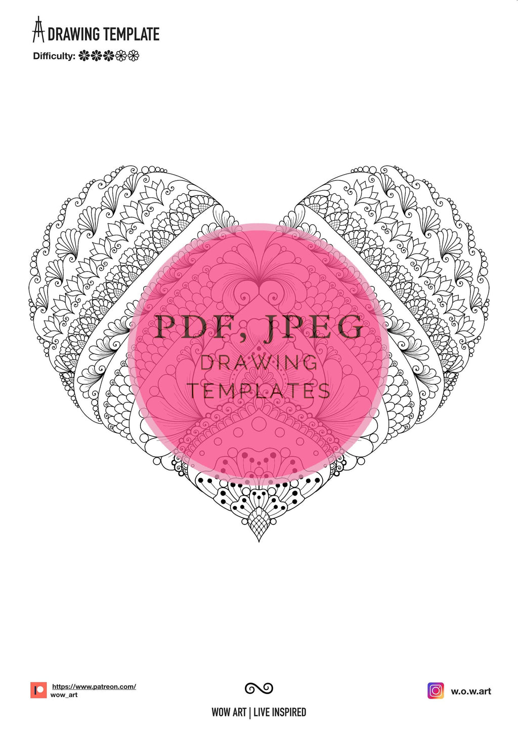 17. Valentinstagskarten zum Umreißen, Ausfüllen und Ausmalen, pdf, jpeg. Geschenke, digitales Papier, Sofort-Downloads, Malvorlage, Kunsttherapie, Scrapbooking