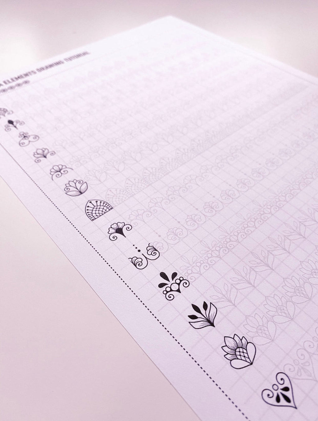 3.Einfache Muster-Übungsblätter Teil 1! Pdf, Jpeg. Mandala-Kunst, Digitalpapier, Sofort-Downloads, handgemacht, Kunsttherapie, Kalligrafie