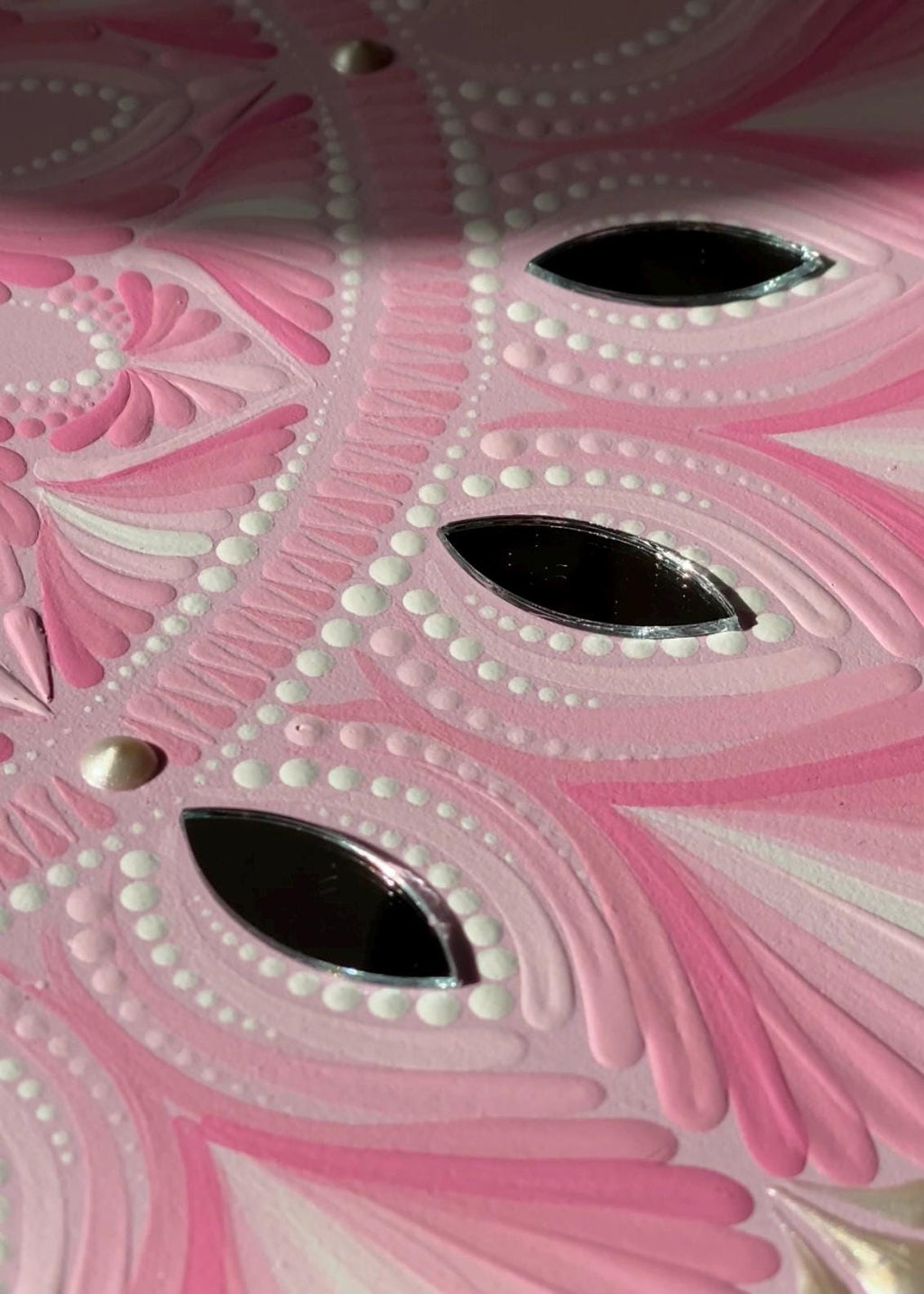 150 Stück Blütenblatt Glasmosaik-Spiegelsteine, 1.1x2.5cm, 1.2mm dick. Dot-Art-Zubehör, Mandala-Kunst, Acryl-Edelsteine, DIY-Basteln und Schmuckherstellung.