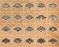 Flexibles Schablonen-Set #5: 20 aufwendige Designs in 3 Größen. Wiederverwendbare Schablonen für Mandalas, dekorative Muster, Dot Painting & DIY Kunst