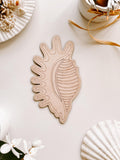 Farbset aus Holz, DIY-Malfarben, Holzrohlinge, Holzspielzeug, Meerestiere, Zeichnen, Wandkunst, Malen für Erwachsene, Kunsttherapie, Boho