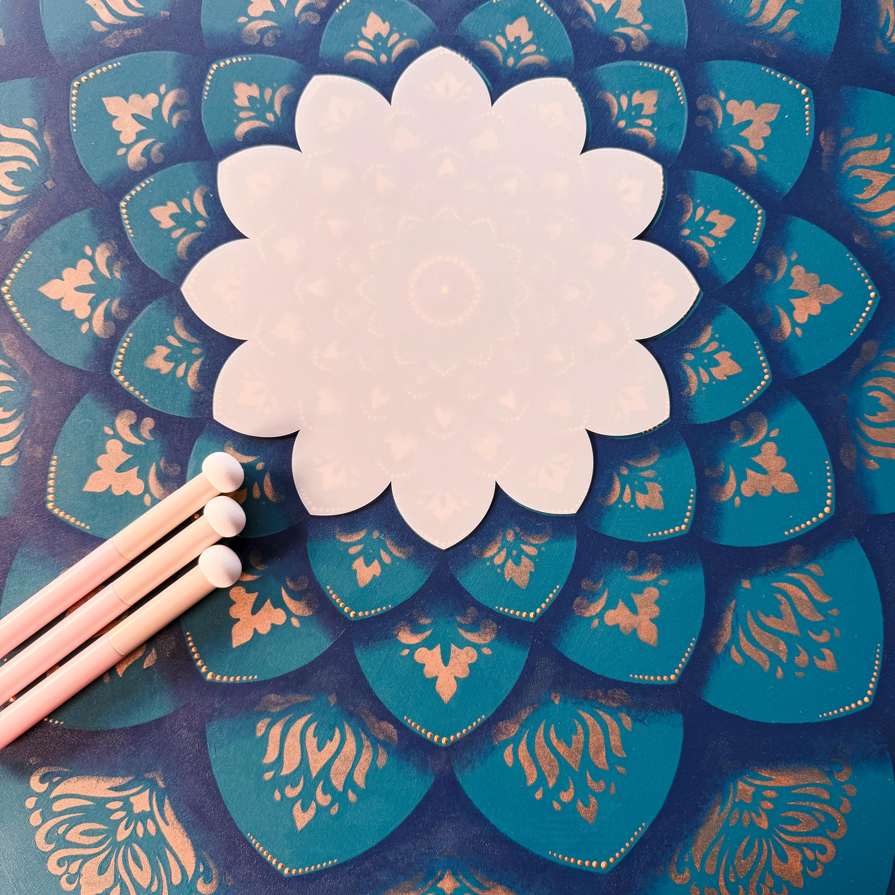 Mandala Dauber-Tools für Schablonen & Dot Painting | Schwamm-Daubers für Acrylfarben, Mandala-Kunst-Tools, DIY
