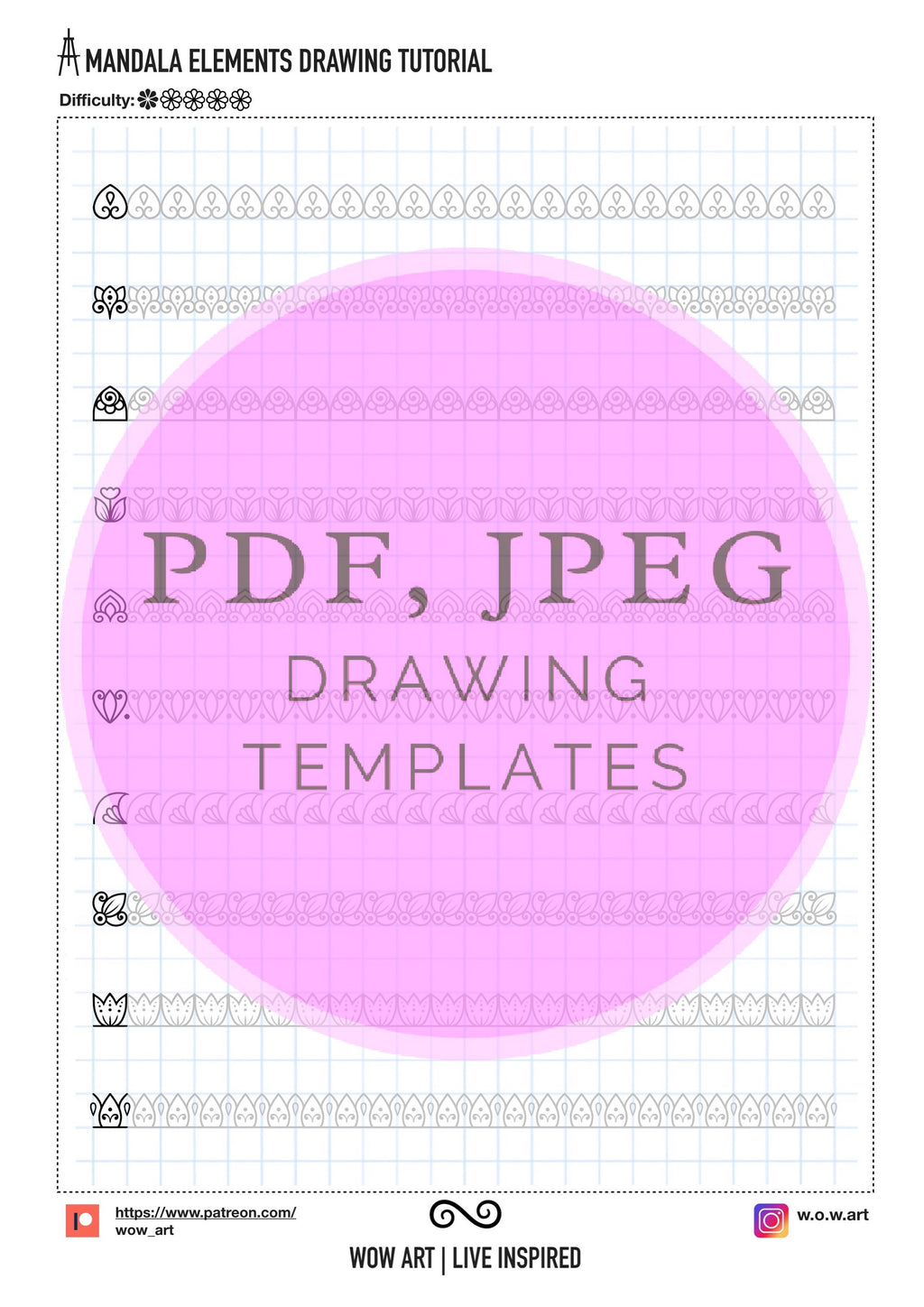 22.NEU!! 1x1 Zellenmuster-Trainingsblätter für Anfänger Teil 2! Pdf, jpeg. Mandala Kunst, Sofort-Downloads, Lettering, Kunsttherapie, Kalligrafie