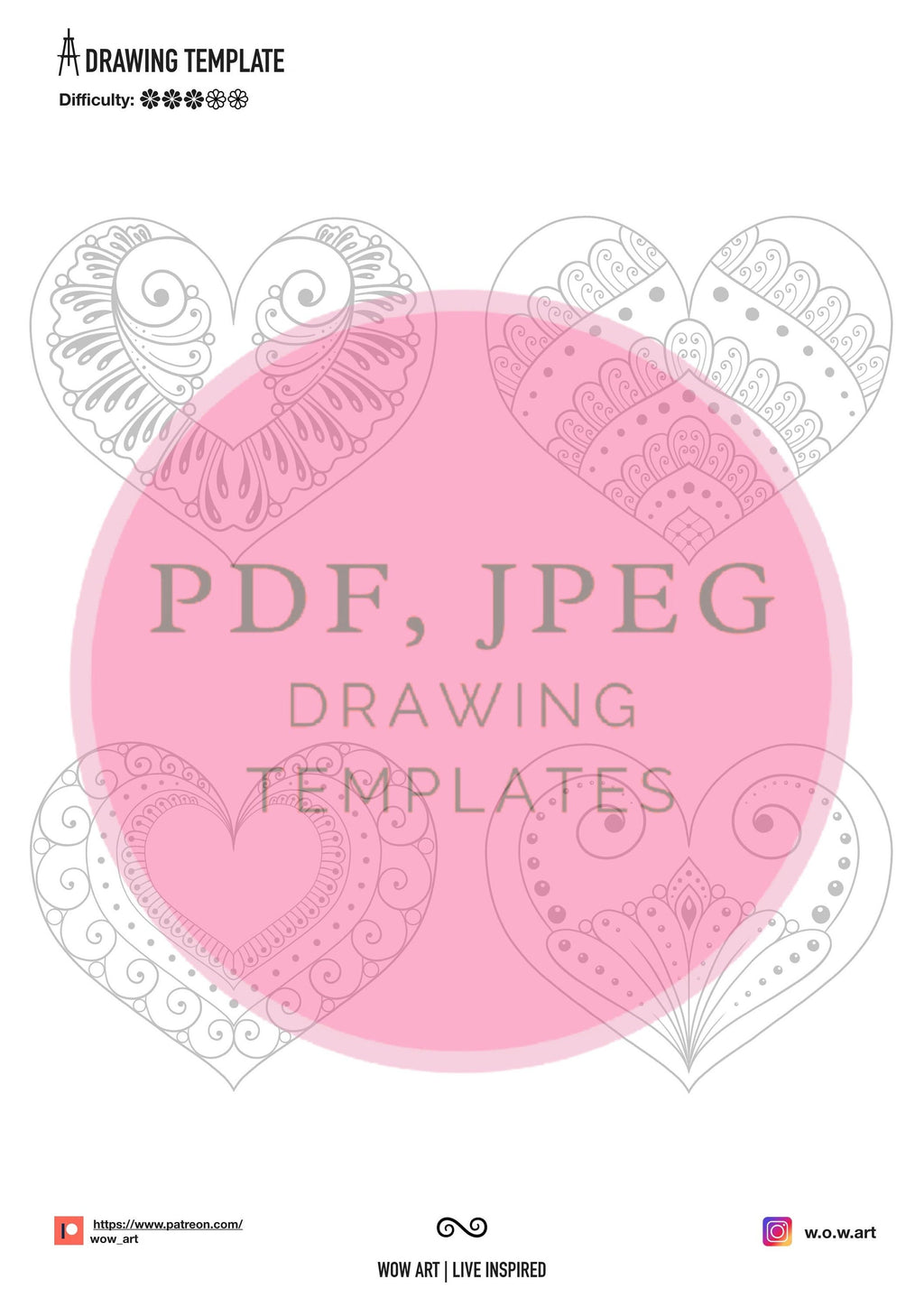17. Valentinstagskarten zum Umreißen, Ausfüllen und Ausmalen, pdf, jpeg. Geschenke, digitales Papier, Sofort-Downloads, Malvorlage, Kunsttherapie, Scrapbooking