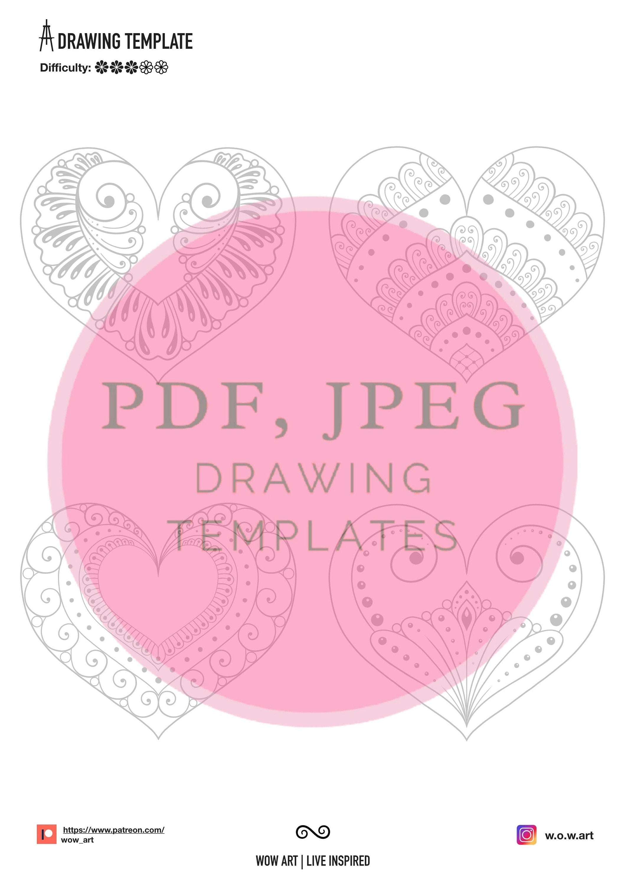 17. Valentinstagskarten zum Umreißen, Ausfüllen und Ausmalen, pdf, jpeg. Geschenke, digitales Papier, Sofort-Downloads, Malvorlage, Kunsttherapie, Scrapbooking