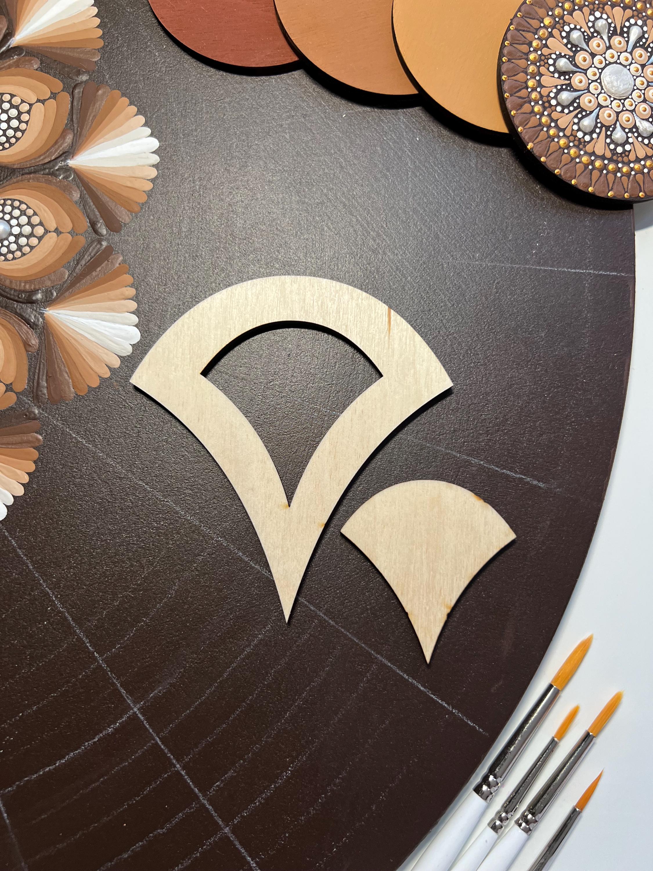 Zeichenschablonen, Dot-Art-Werkzeuge, Holzformen, Mandala-Zubehör, Pausschablonen, Musterbau, geometrische Figuren, Zeichenset