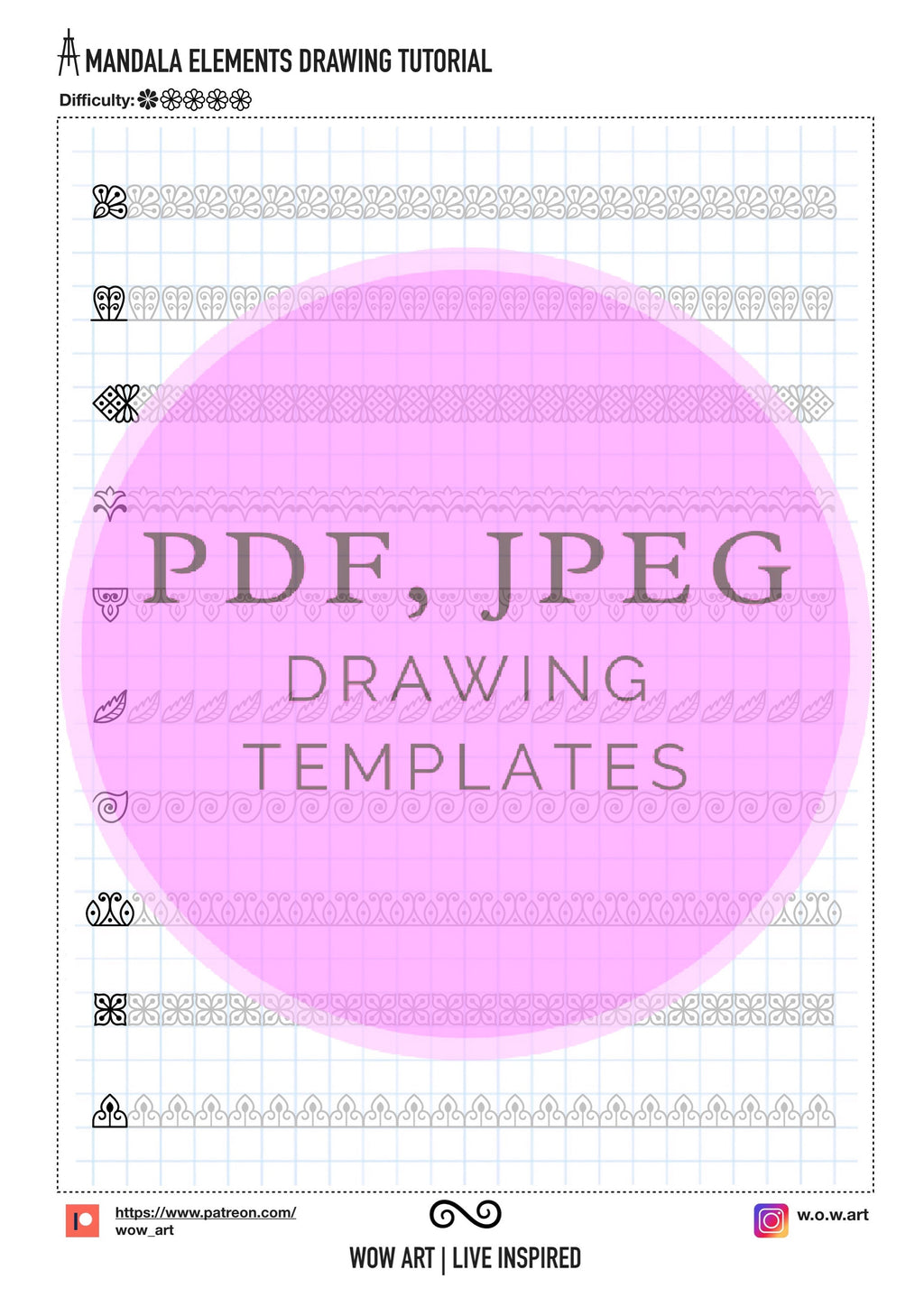 22.NEU!! 1x1 Zellenmuster-Trainingsblätter für Anfänger Teil 2! Pdf, jpeg. Mandala Kunst, Sofort-Downloads, Lettering, Kunsttherapie, Kalligrafie