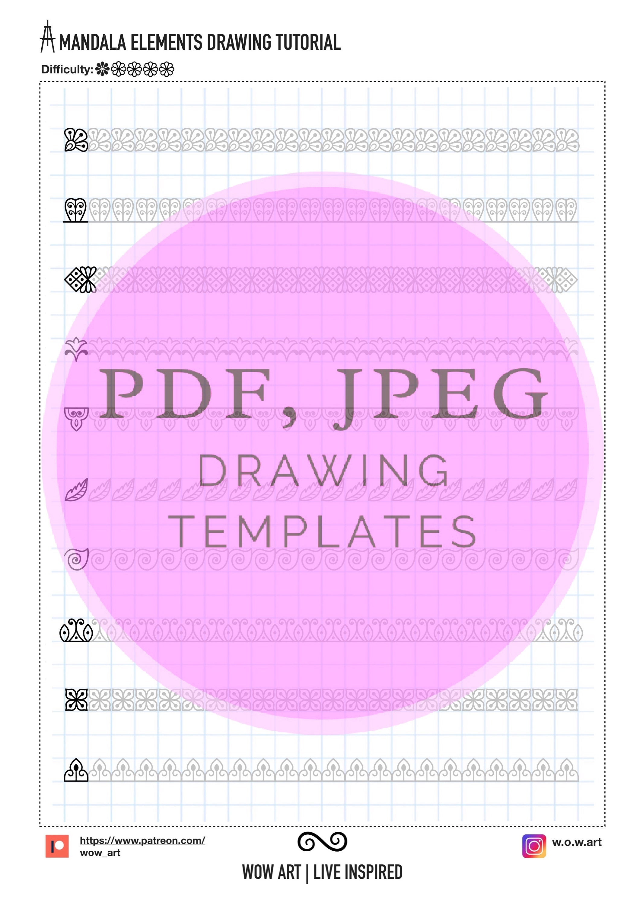 22.NEU!! 1x1 Zellenmuster-Trainingsblätter für Anfänger Teil 2! Pdf, jpeg. Mandala Kunst, Sofort-Downloads, Lettering, Kunsttherapie, Kalligrafie